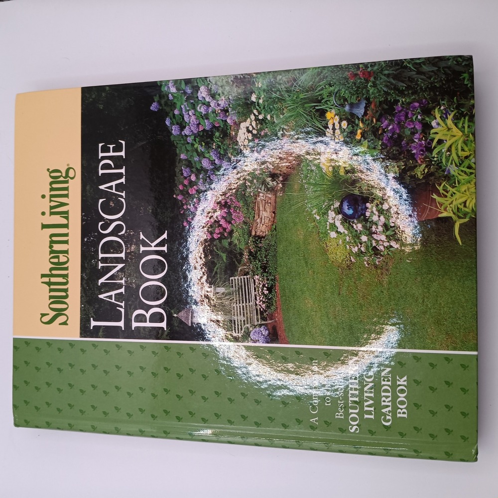 Southern Living Landscape Book Hardcover Oxmoor House Garden Design Guide